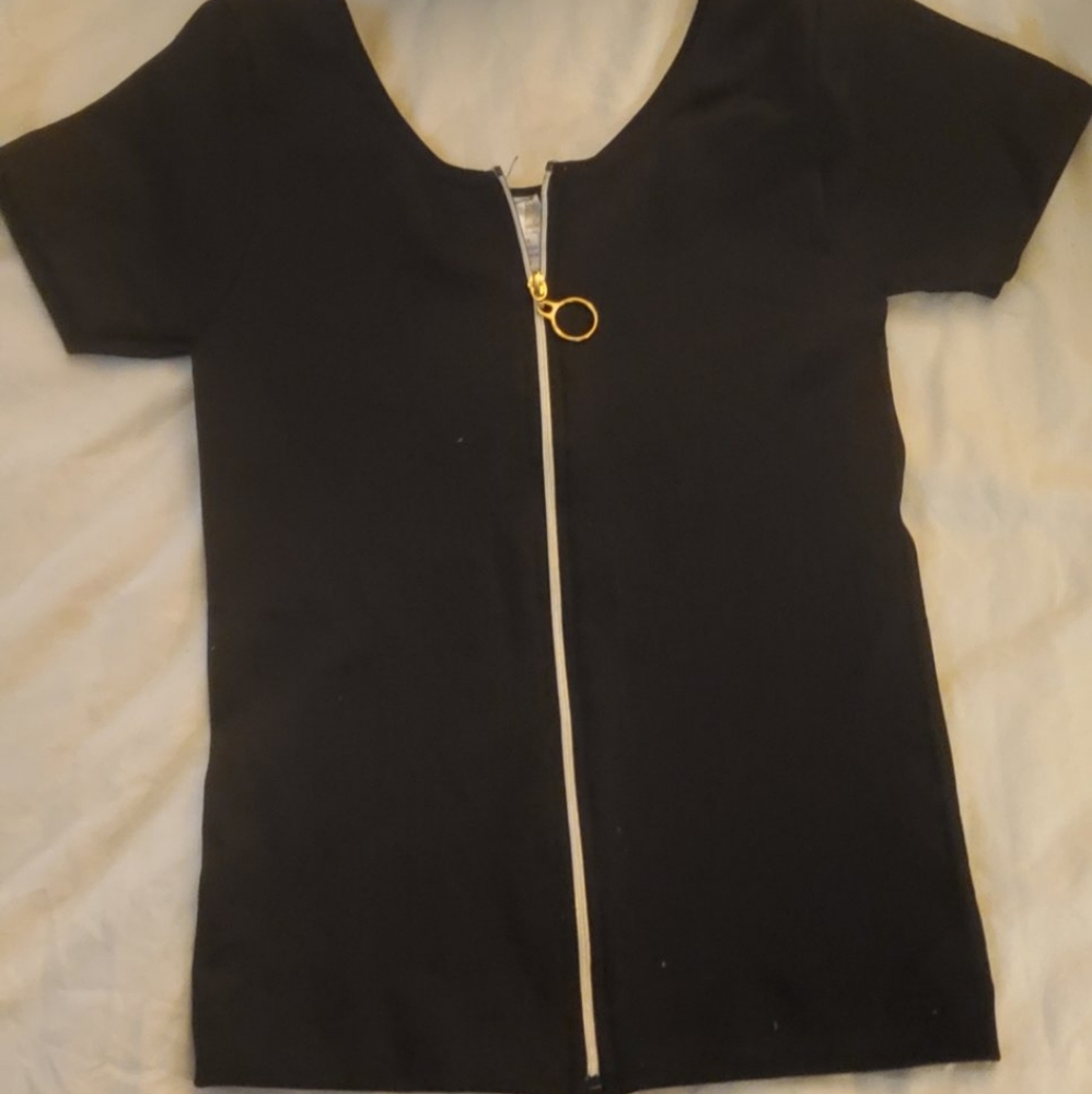 Bella Seamless Zip Up Top